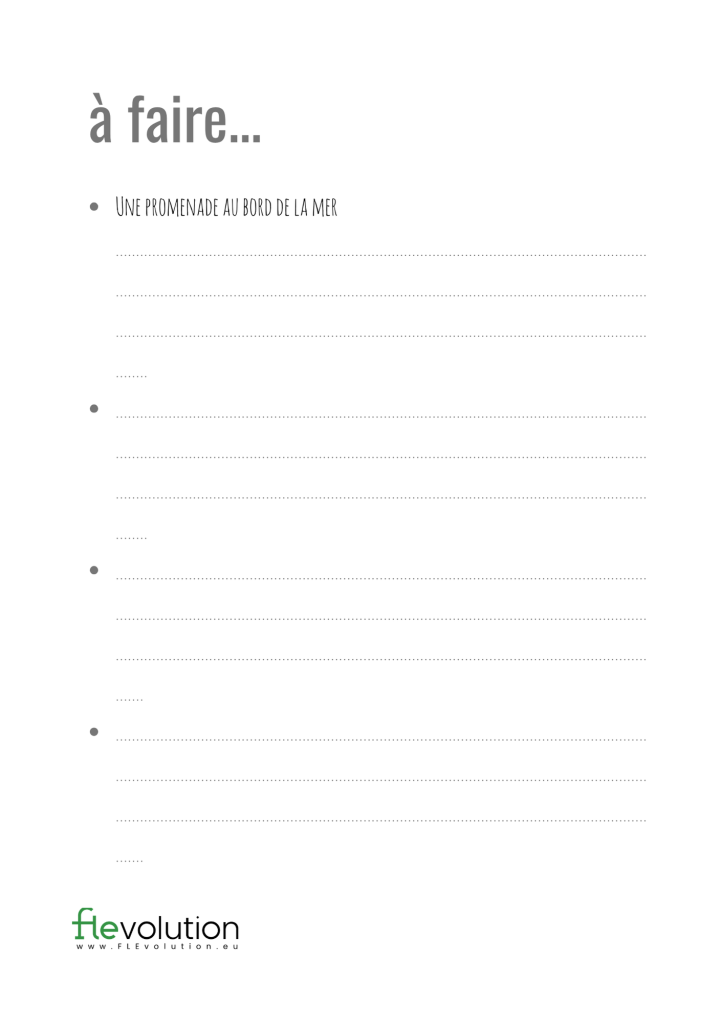 page d'exercices