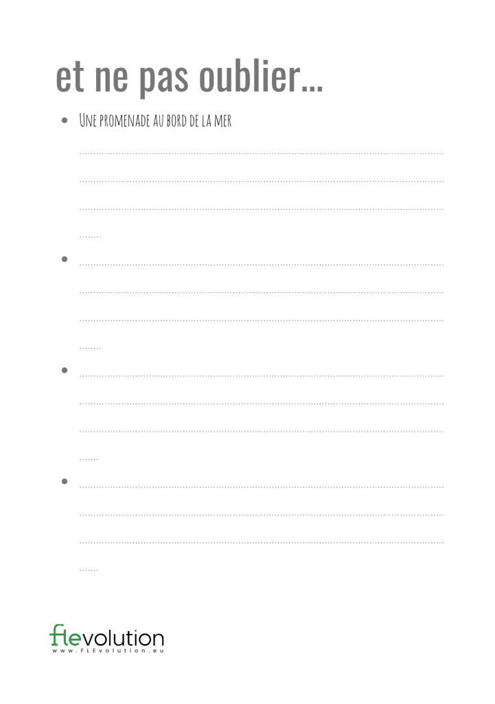 page d'exercices
