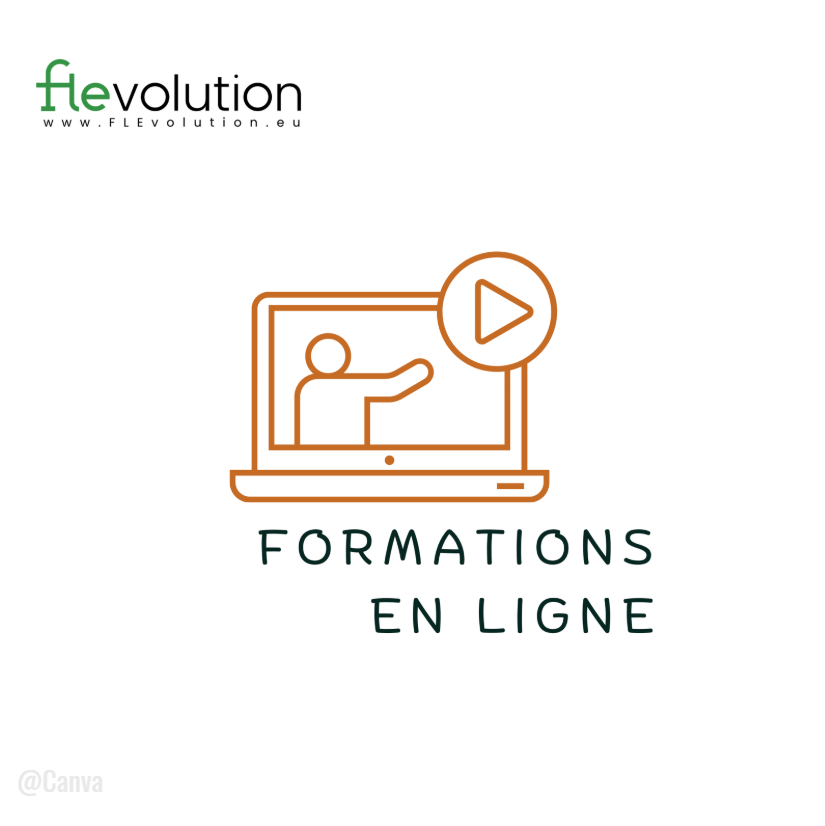 enseigne avec texte formations en ligne