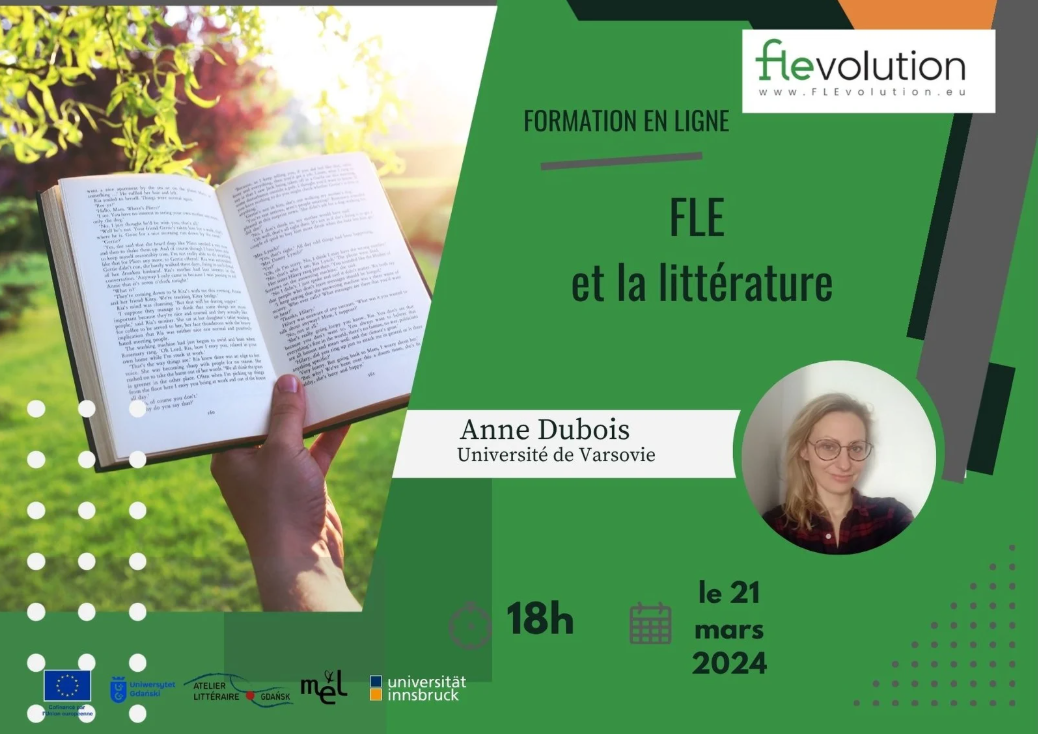 affiche annonçant un événement en ligne